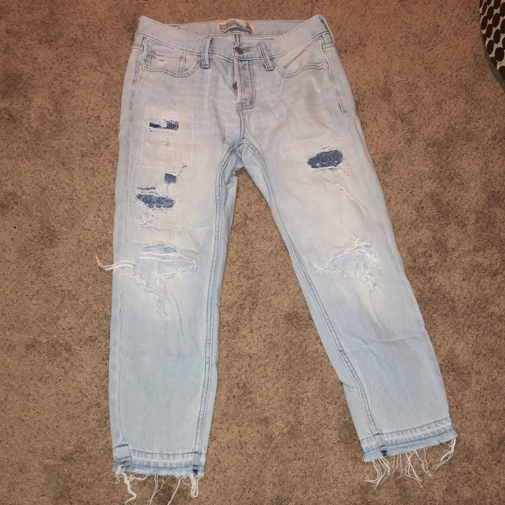 Abercrombie&FITCH cropped vintage jeans